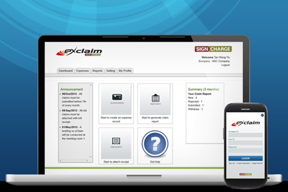 eXClaim Android app
